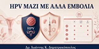 Εμβόλιο HPV μαζί με Άλλα Εμβόλια: Τι Ισχύει για τη Συγχορήγηση - Δρ. Ιωάννης Κ. Δημητρακόπουλος