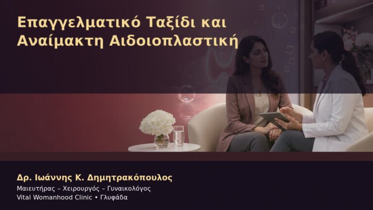 Επαγγελματικό Ταξίδι και Αναίμακτη Αιδοιοπλαστική – Δρ. Ιωάννης Κ. Δημητρακόπουλος