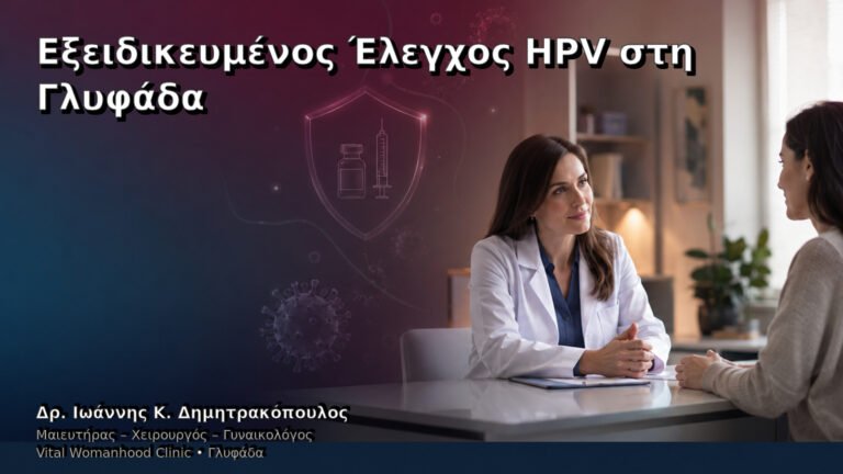 Εξειδικευμένος Έλεγχος HPV στη Γλυφάδα – Δρ. Ιωάννης Κ. Δημητρακόπουλος