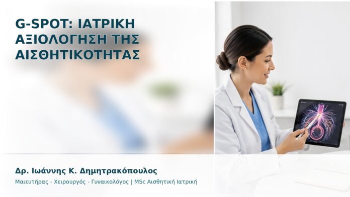 G-Spot: Ιατρική Αξιολόγηση της Αισθητικότητας - Δρ. Ιωάννης Κ. Δημητρακόπουλος