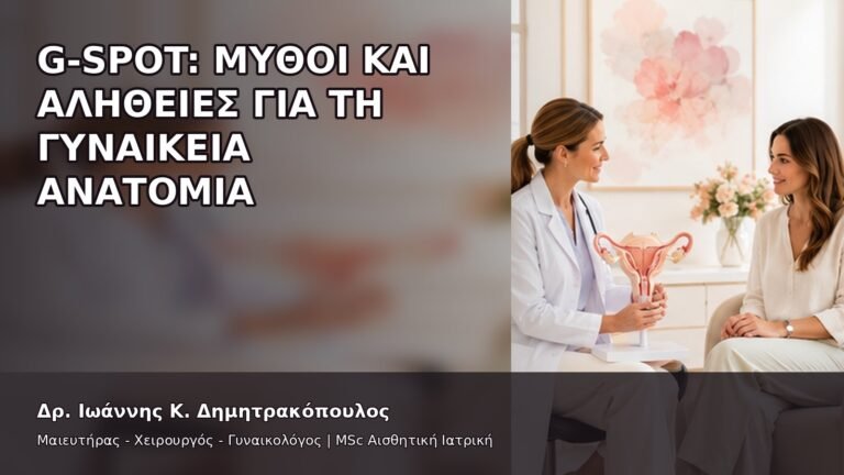 G-Spot: Μύθοι και Αλήθειες για τη Γυναικεία Ανατομία - Δρ. Ιωάννης Κ. Δημητρακόπουλος