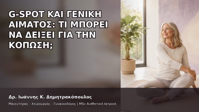 G-Spot και Γενική Αίματος: Τι Μπορεί να Δείξει για την Κόπωση; - Δρ. Ιωάννης Κ. Δημητρακόπουλος