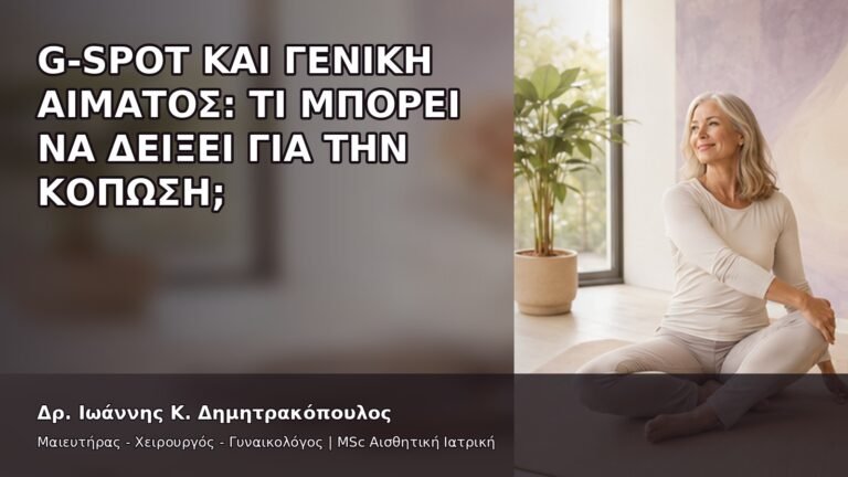 G-Spot και Γενική Αίματος: Τι Μπορεί να Δείξει για την Κόπωση; - Δρ. Ιωάννης Κ. Δημητρακόπουλος