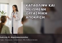 Κατάθλιψη και Μειωμένη Οργασμική Απόκριση Κατάθλιψη και Μειωμένη Οργασμική Απόκριση - Δρ. Ιωάννης Κ. Δημητρακόπουλος
