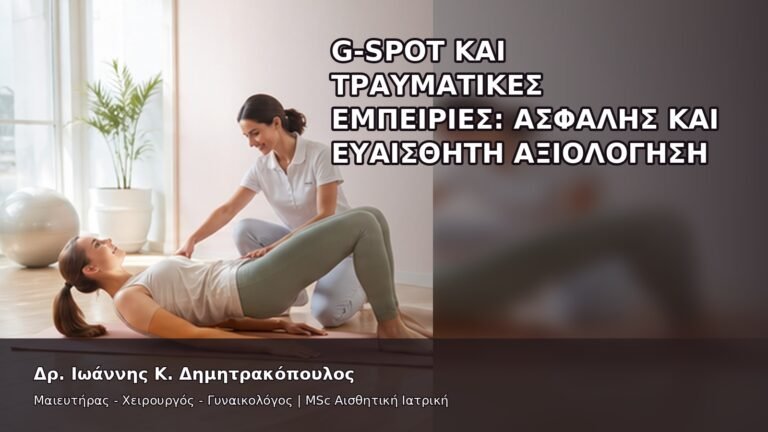 G-Spot και Τραυματικές Εμπειρίες: Ασφαλής και Ευαίσθητη Αξιολόγηση - Δρ. Ιωάννης Κ. Δημητρακόπουλος