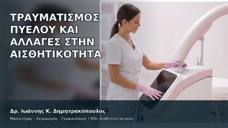 Τραυματισμός Πυέλου και Αλλαγές στην Αισθητικότητα - Δρ. Ιωάννης Κ. Δημητρακόπουλος