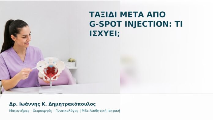 Ταξίδι μετά από G-Spot Injection: Τι Ισχύει; - Δρ. Ιωάννης Κ. Δημητρακόπουλος