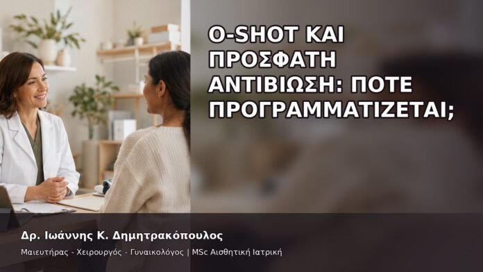 O-Shot και Πρόσφατη Αντιβίωση: Πότε Προγραμματίζεται; - Δρ. Ιωάννης Κ. Δημητρακόπουλος
