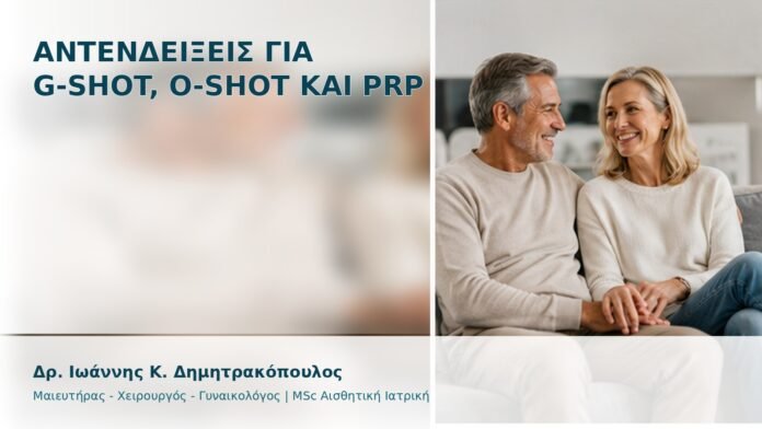 Αντενδείξεις για G-Shot, O-Shot και PRP - Δρ. Ιωάννης Κ. Δημητρακόπουλος
