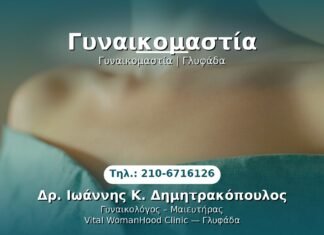 Γυναικομαστία PRP Γυναικολογίας — Γλυφάδα | Δρ. Ιωάννης Κ. Δημητρακόπουλος