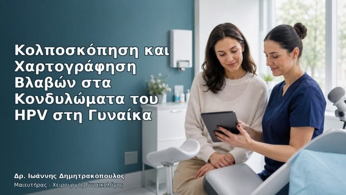 hpv-cover-post-84926 Ιατρικό cover για Κολποσκόπηση και Χαρτογράφηση Βλαβών στα Κονδυλώματα του HPV στη Γυναίκα