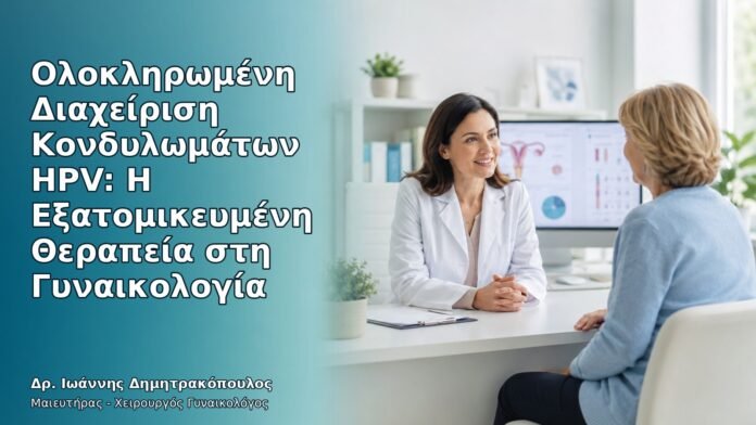Ιατρικό cover για Ολοκληρωμένη Διαχείριση Κονδυλωμάτων HPV: Η Εξατομικευμένη Θεραπεία στη Γυναικολογία