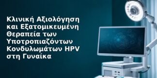 Ιατρικό cover για Κλινική Αξιολόγηση και Εξατομικευμένη Θεραπεία των Υποτροπιαζόντων Κονδυλωμάτων HPV στη Γυναίκα