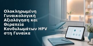 Ιατρικό cover για Ολοκληρωμένη Γυναικολογική Αξιολόγηση και Θεραπεία Κονδυλωμάτων HPV στη Γυναίκα