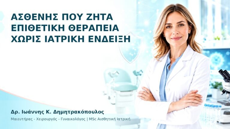 Ασθενής που Ζητά Επιθετική Θεραπεία χωρίς Ιατρική Ένδειξη - Δρ. Ιωάννης Κ. Δημητρακόπουλος