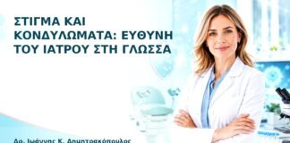 Στίγμα και Κονδυλώματα: Ευθύνη του Ιατρού στη Γλώσσα - Δρ. Ιωάννης Κ. Δημητρακόπουλος