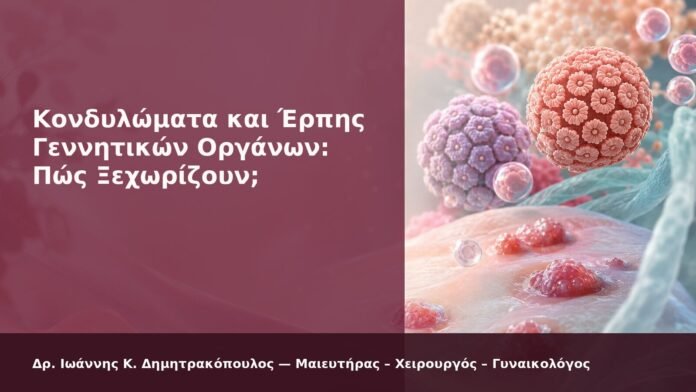 hpv-kondylomata-2026-new-15 Κονδυλώματα και Έρπης Γεννητικών Οργάνων: Πώς Ξεχωρίζουν; - Δρ. Ιωάννης Κ. Δημητρακόπουλος