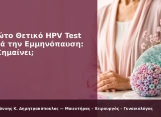 Πρώτο Θετικό HPV Test μετά την Εμμηνόπαυση: Τι Σημαίνει; - Δρ. Ιωάννης Κ. Δημητρακόπουλος