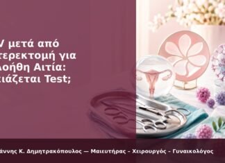 HPV μετά από Υστερεκτομή για Καλοήθη Αιτία: Χρειάζεται Test; - Δρ. Ιωάννης Κ. Δημητρακόπουλος