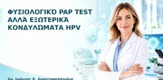 Φυσιολογικό Pap Test αλλά Εξωτερικά Κονδυλώματα HPV - Δρ. Ιωάννης Κ. Δημητρακόπουλος