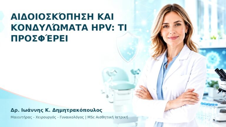Αιδοιοσκόπηση και Κονδυλώματα HPV: Τι Προσφέρει - Δρ. Ιωάννης Κ. Δημητρακόπουλος