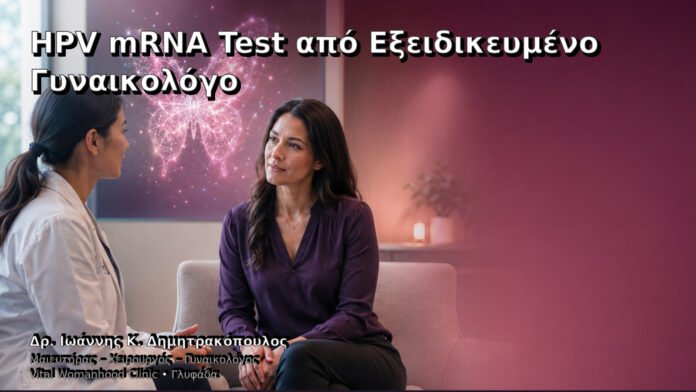 HPV mRNA Test από Εξειδικευμένο Γυναικολόγο – Δρ. Ιωάννης Κ. Δημητρακόπουλος