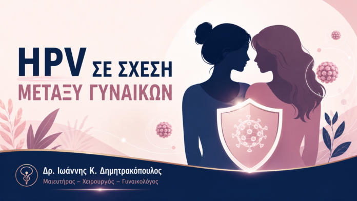 HPV σε Σχέση μεταξύ Γυναικών: Μετάδοση, Πρόληψη και Έλεγχος HPV σε Σχέση μεταξύ Γυναικών: Μετάδοση, Πρόληψη και Έλεγχος – Δρ. Ιωάννης Κ. Δημητρακόπουλος