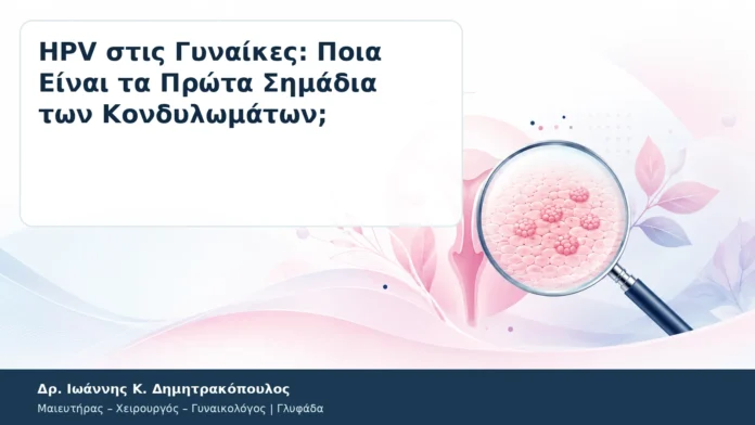 HPV στις Γυναίκες: Ποια Είναι τα Πρώτα Σημάδια των Κονδυλωμάτων; – Δρ. Ιωάννης Κ. Δημητρακόπουλος