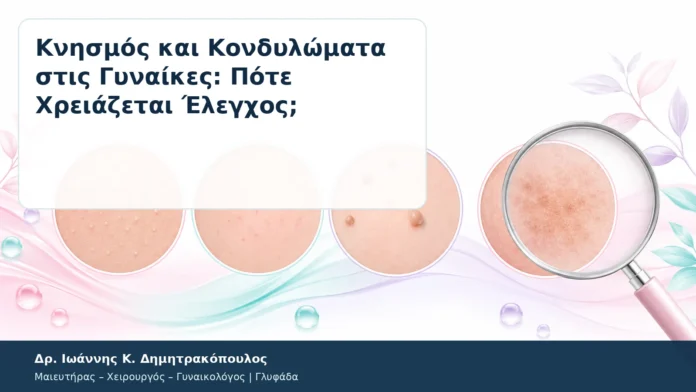 Κνησμός και Κονδυλώματα στις Γυναίκες: Πότε Χρειάζεται Έλεγχος; – Δρ. Ιωάννης Κ. Δημητρακόπουλος
