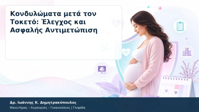 Κονδυλώματα μετά τον Τοκετό: Έλεγχος και Ασφαλής Αντιμετώπιση – Δρ. Ιωάννης Κ. Δημητρακόπουλος