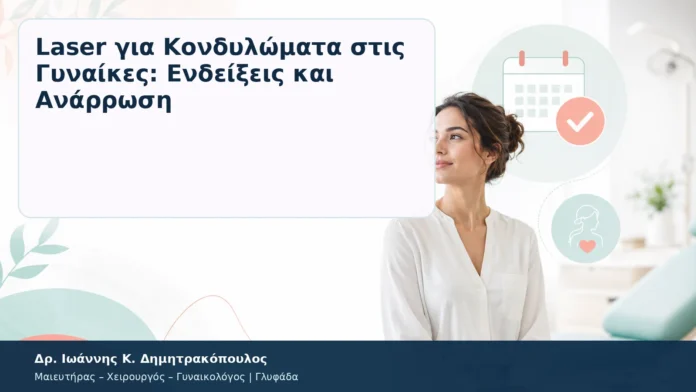 Laser για Κονδυλώματα στις Γυναίκες: Ενδείξεις και Ανάρρωση – Δρ. Ιωάννης Κ. Δημητρακόπουλος