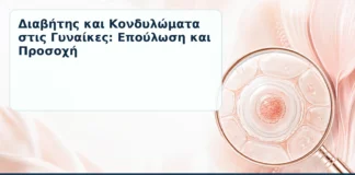 Διαβήτης και Κονδυλώματα στις Γυναίκες: Επούλωση και Προσοχή – Δρ. Ιωάννης Κ. Δημητρακόπουλος