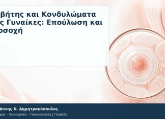 Διαβήτης και Κονδυλώματα στις Γυναίκες: Επούλωση και Προσοχή Διαβήτης και Κονδυλώματα στις Γυναίκες: Επούλωση και Προσοχή – Δρ. Ιωάννης Κ. Δημητρακόπουλος