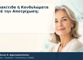 Θυλακίτιδα ή Κονδυλώματα μετά την Αποτρίχωση; Θυλακίτιδα ή Κονδυλώματα μετά την Αποτρίχωση; – Δρ. Ιωάννης Κ. Δημητρακόπουλος