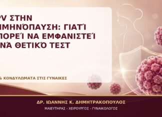 HPV στην Εμμηνόπαυση: Γιατί Μπορεί να Εμφανιστεί Ξανά Θετικό Τεστ - Δρ. Ιωάννης Κ. Δημητρακόπουλος, Γυναικολόγος Γλυφάδα