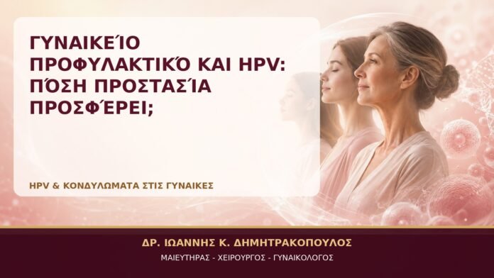 Γυναικείο Προφυλακτικό και HPV: Πόση Προστασία Προσφέρει; Γυναικείο Προφυλακτικό και HPV: Πόση Προστασία Προσφέρει; - Δρ. Ιωάννης Κ. Δημητρακόπουλος, Γυναικολόγος Γλυφάδα