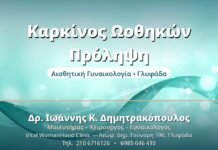 Καρκίνος Ωοθηκών Πρόληψη - Δρ. Ιωάννης Δημητρακόπουλος, Γυναικολόγος Γλυφάδα
