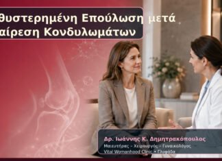 Καθυστερημένη Επούλωση μετά Αφαίρεση Κονδυλωμάτων – Δρ. Ιωάννης Κ. Δημητρακόπουλος