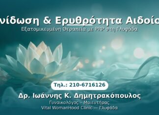 Κνίδωση & Ερυθρότητα Αιδοίου PRP Γυναικολογίας — Γλυφάδα | Δρ. Ιωάννης Κ. Δημητρακόπουλος