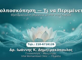 Κολποσκόπηση — Τι να Περιμένετε PRP Γυναικολογίας — Γλυφάδα | Δρ. Ιωάννης Κ. Δημητρακόπουλος