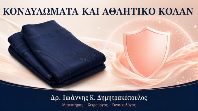 ΚΟΝΔΥΛΩΜΑΤΑ ΚΑΙ ΑΘΛΗΤΙΚΟ ΚΟΛΑΝ Κονδυλώματα και Αθλητικό Κολάν: Πώς Μειώνεται ο Ερεθισμός - Δρ. Ιωάννης Κ. Δημητρακόπουλος