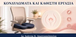 Κονδυλώματα και Εργασία σε Καθιστή Θέση: Αντιμετώπιση της Ενόχλησης - Δρ. Ιωάννης Κ. Δημητρακόπουλος