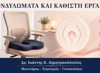 Κονδυλώματα και Εργασία σε Καθιστή Θέση: Αντιμετώπιση της Ενόχλησης Κονδυλώματα και Εργασία σε Καθιστή Θέση: Αντιμετώπιση της Ενόχλησης - Δρ. Ιωάννης Κ. Δημητρακόπουλος