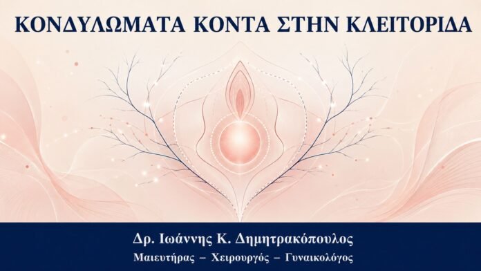 Κονδυλώματα Κοντά στην Κλειτορίδα: Ιδιαίτερες Προφυλάξεις στη Θεραπεία - Δρ. Ιωάννης Κ. Δημητρακόπουλος