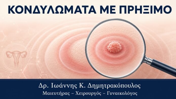 ΚΟΝΔΥΛΩΜΑΤΑ ΜΕ ΠΡΗΞΙΜΟ Κονδυλώματα με Πρήξιμο: Πιθανές Αιτίες και Σωστή Αξιολόγηση - Δρ. Ιωάννης Κ. Δημητρακόπουλος