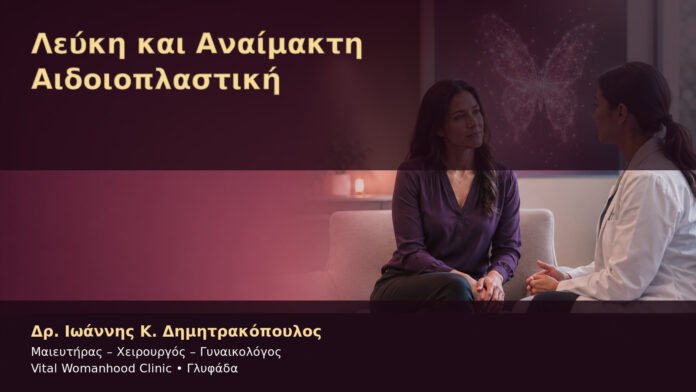 leyki-kai-anaimakti-aidoioplastiki-cover Λεύκη και Αναίμακτη Αιδοιοπλαστική – Δρ. Ιωάννης Κ. Δημητρακόπουλος