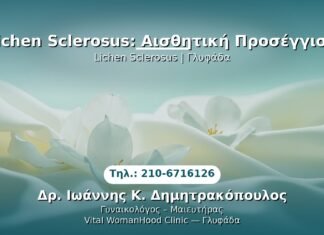 Lichen Sclerosus: Αισθητική Προσέγγιση PRP Γυναικολογίας — Γλυφάδα | Δρ. Ιωάννης Κ. Δημητρακόπουλος