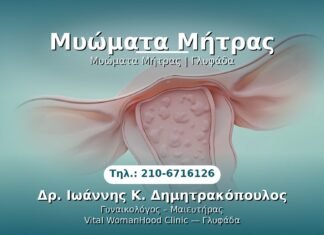 Μυώματα Μήτρας PRP Γυναικολογίας — Γλυφάδα | Δρ. Ιωάννης Κ. Δημητρακόπουλος