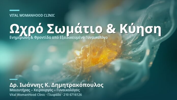 ochro-somatio-progesteroni-stin-kyisi-cover Ωχρό Σωμάτιο & Προγεστερόνη στην Κύηση - Δρ. Ιωάννης Κ. Δημητρακόπουλος