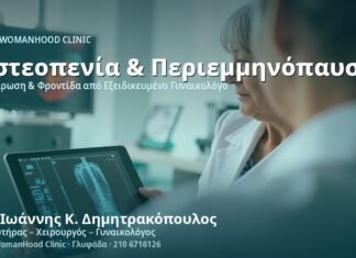 Οστεοπενία στην Περιεμμηνόπαυση - Δρ. Ιωάννης Κ. Δημητρακόπουλος